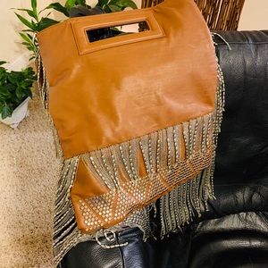 Leather Purse with Strap